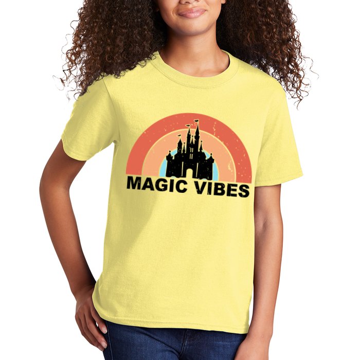 Magic Vibes Retro Kids T-Shirt