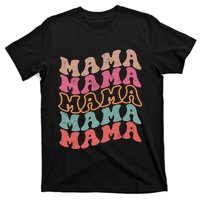 Mama Vintage Retro Groovy For MotherS Day T-Shirt