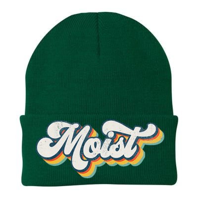 Moist Vintage Retro 80s Funny Sarcastic Moist Knit Cap Winter Beanie