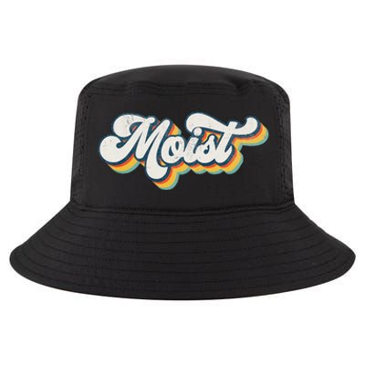 Moist Vintage Retro 80s Funny Sarcastic Moist Cool Comfort Performance Bucket Hat