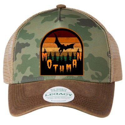 Mothman Vintage Retro Legacy Tie Dye Trucker Hat