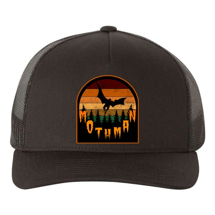 Mothman Vintage Retro Yupoong Adult 5-Panel Trucker Hat