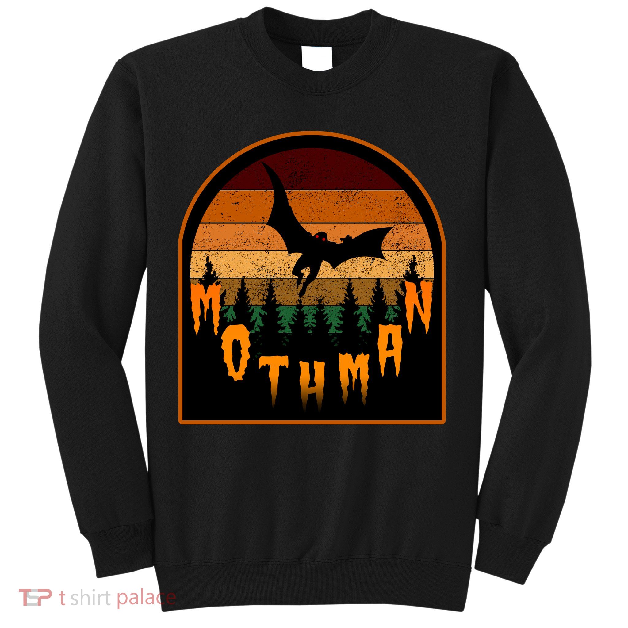 Mothman Vintage Retro Sweatshirt