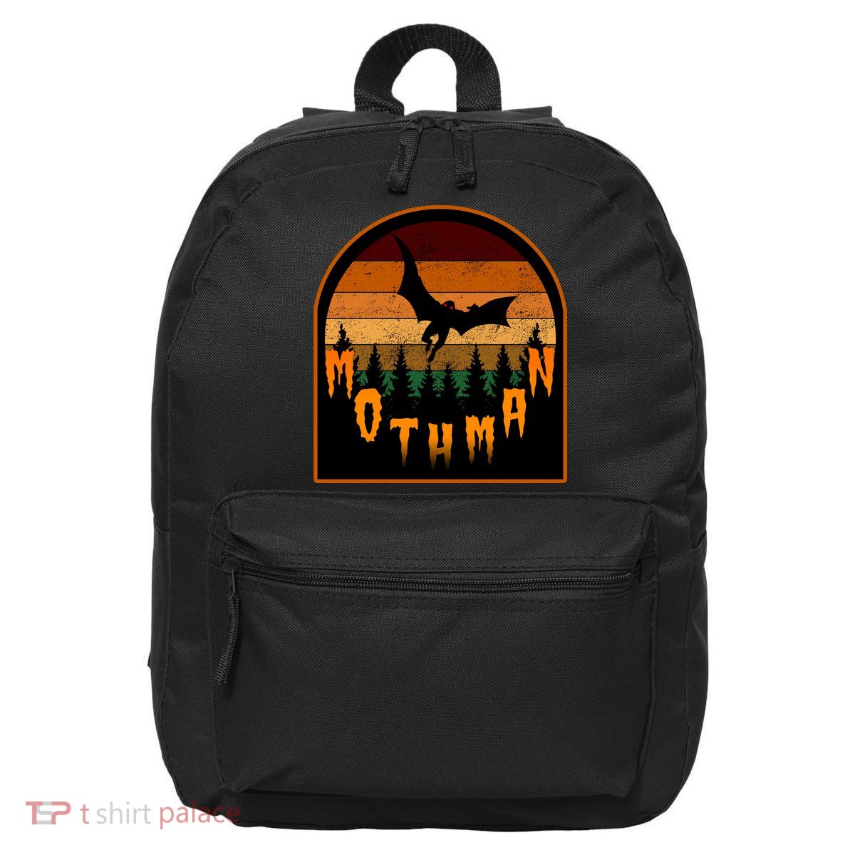 Mothman Vintage Retro 16 in Basic Backpack
