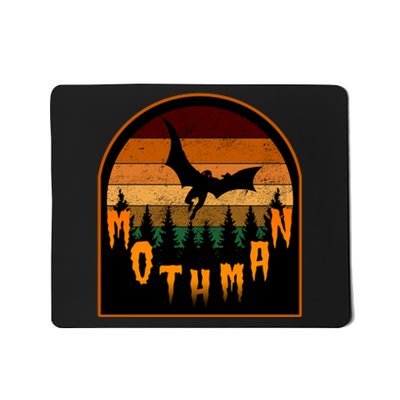 Mothman Vintage Retro Mousepad