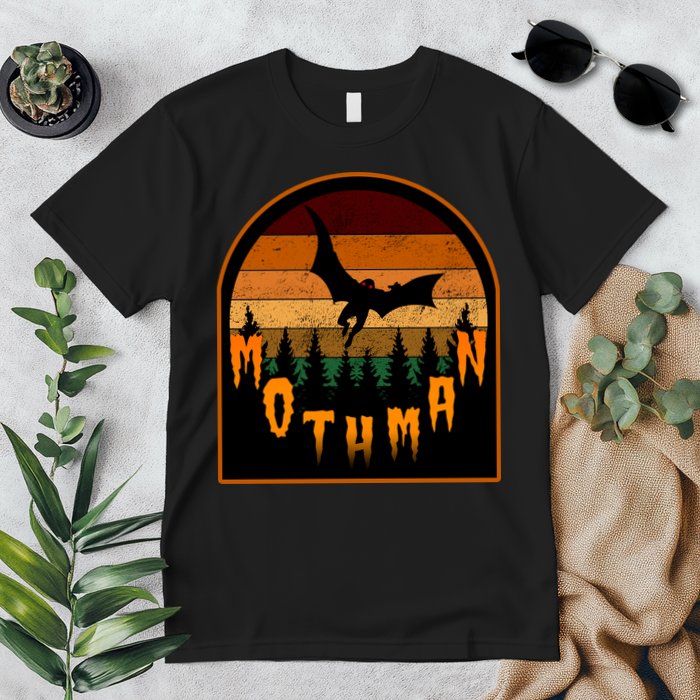 Mothman Vintage Retro Premium T-Shirt