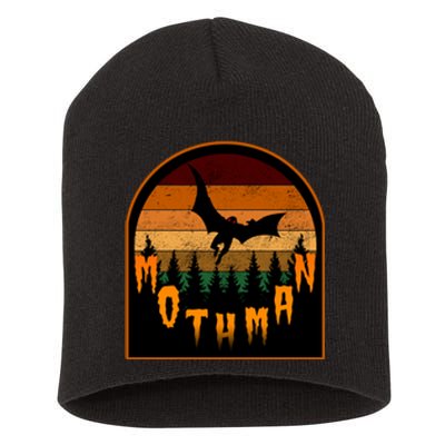 Mothman Vintage Retro Short Acrylic Beanie