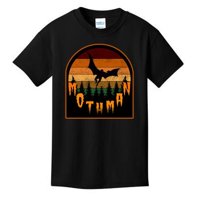 Mothman Vintage Retro Kids T-Shirt