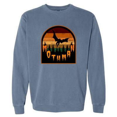 Mothman Vintage Retro Garment-Dyed Sweatshirt