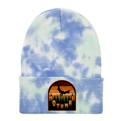 Mothman Vintage Retro Tie Dye 12in Knit Beanie