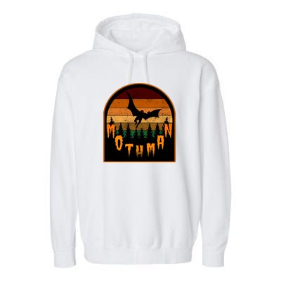 Mothman Vintage Retro Garment-Dyed Fleece Hoodie