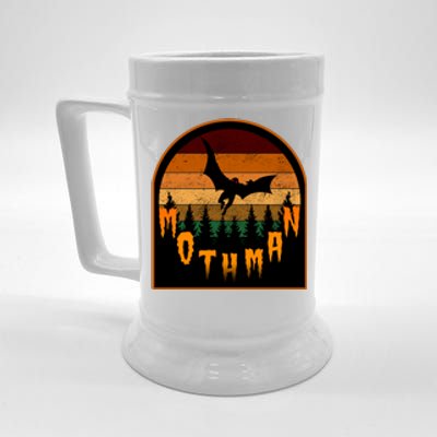 Mothman Vintage Retro Beer Stein