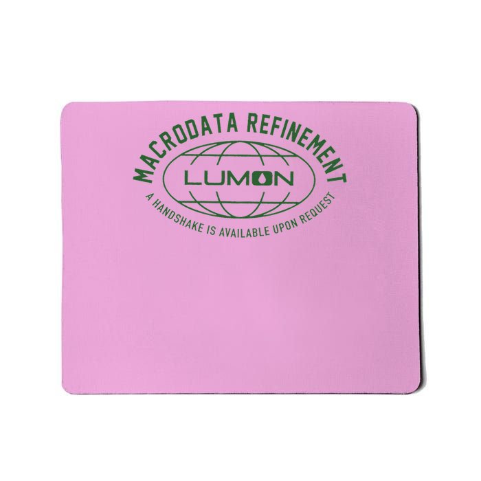 Macrodata Vintage Refinement Lumon  Mousepad
