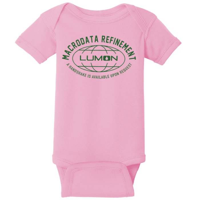 Macrodata Vintage Refinement Lumon  Baby Bodysuit