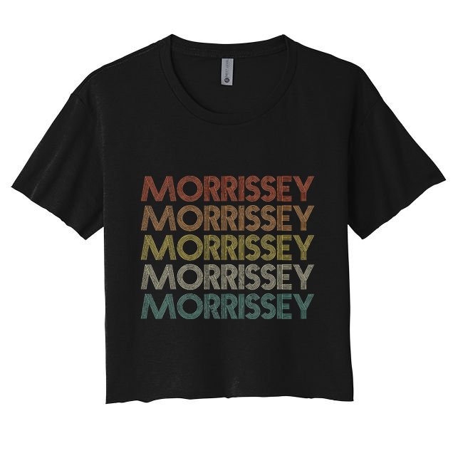 Morrissey Vintage Retro Crop Top