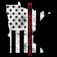 Minnesota Vintage Retro Usa Flag America Merica 4th Of July Kids T-Shirt