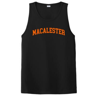 Macalester Vintage Retro College Athletic Sports PosiCharge Competitor Tank