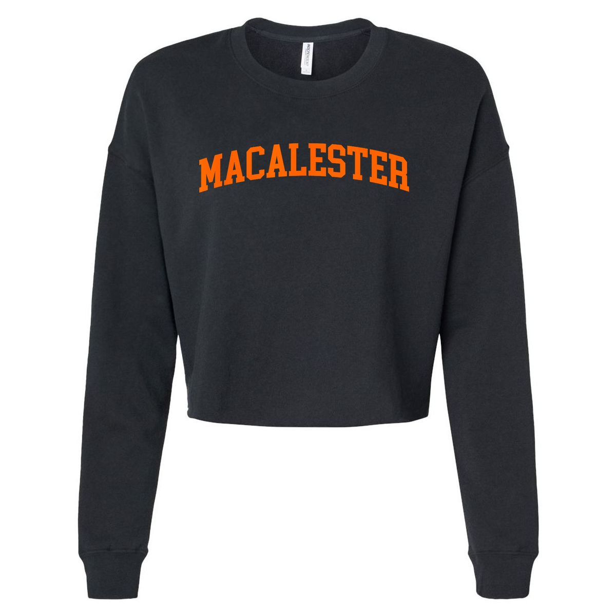 Macalester Vintage Retro College Athletic Sports Cropped Pullover Crew