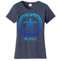 Maui Vintage Retro Tribal Sea Turtle Throwback Women's T-Shirt