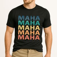 Maha Vintage Retro Maha Name Performance Shirt