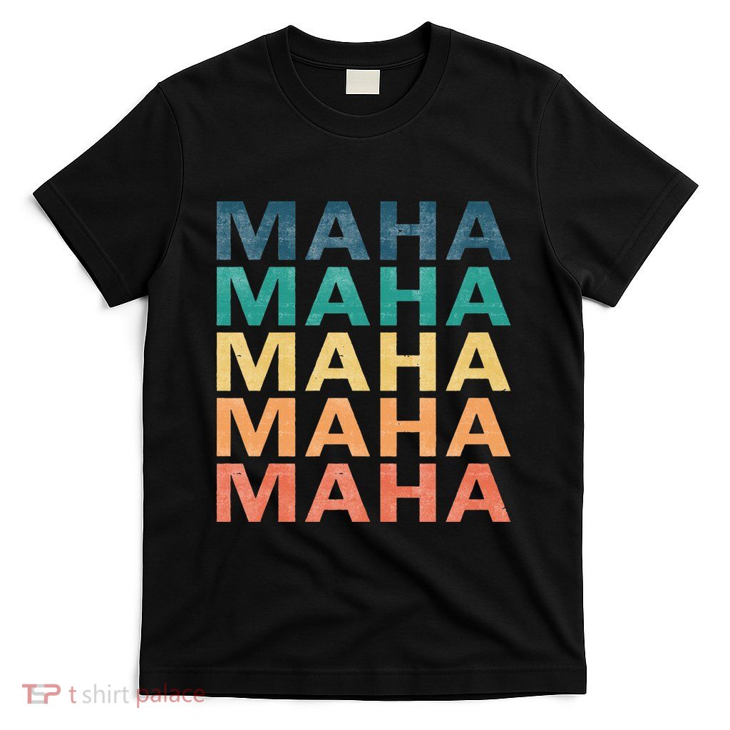 Maha Vintage Retro Maha Name T-Shirt