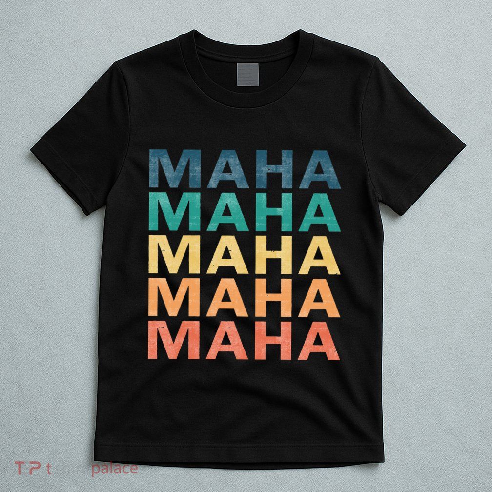 Maha Vintage Retro Maha Name T-Shirt