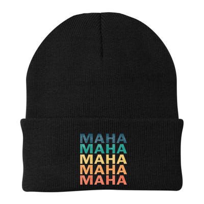 Maha Vintage Retro Maha Name Beanie