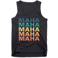 Maha Vintage Retro Maha Name Tank Top