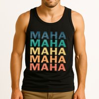 Maha Vintage Retro Maha Name Tank Top