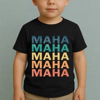 Maha Vintage Retro Maha Name Toddler T-Shirt