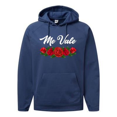 Me Vale Roses Mexican Performance Fleece Hoodie