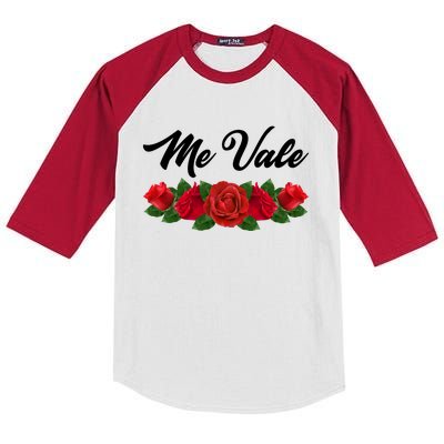 Me Vale Roses Mexican Kids Colorblock Raglan Jersey