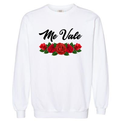 Me Vale Roses Mexican Garment-Dyed Sweatshirt