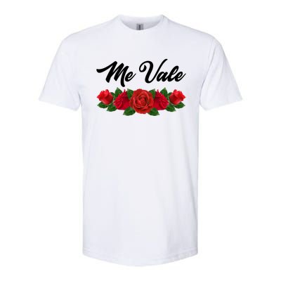 Me Vale Roses Mexican Softstyle CVC T-Shirt