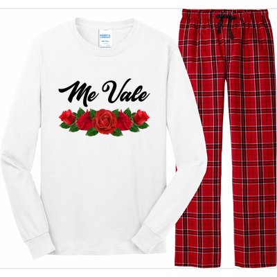 Me Vale Roses Mexican Long Sleeve Pajama Set