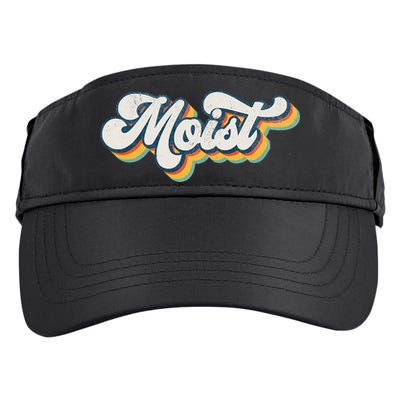 Moist Vintage Retro 80s Funny Sarcastic Moist Adult Drive Performance Visor