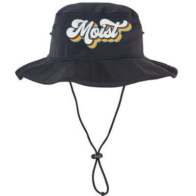 Moist Vintage Retro 80s Funny Sarcastic Moist Bucket Hat