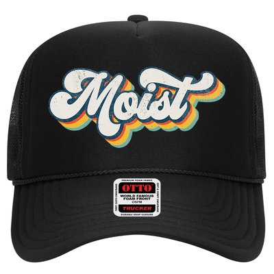 Moist Vintage Retro 80s Funny Sarcastic Moist Hat
