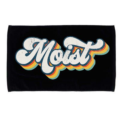 Moist Vintage Retro 80s Funny Sarcastic Moist Microfiber Hand Towel