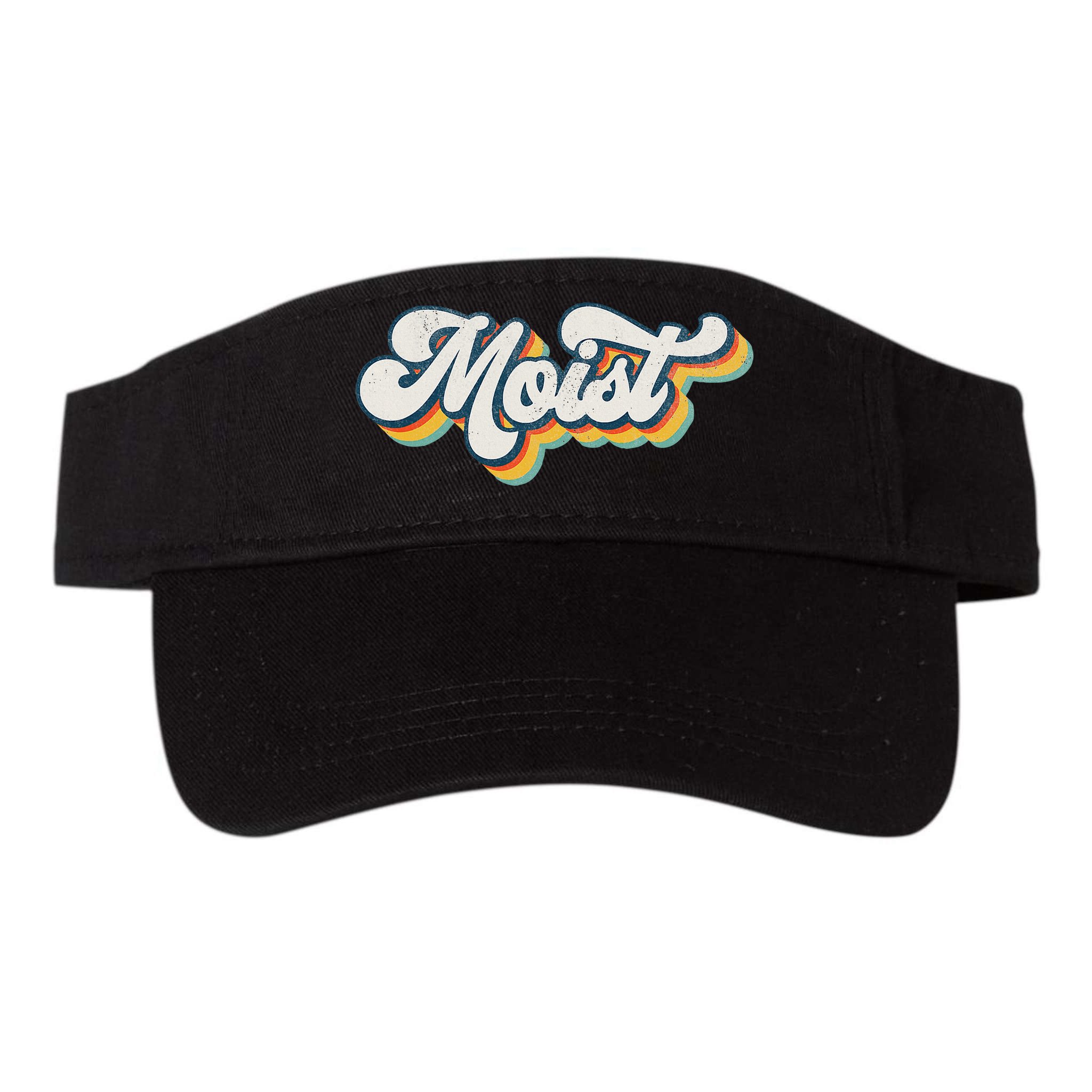 Moist Vintage Retro 80s Funny Sarcastic Moist Visor