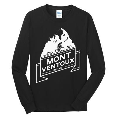 Mont Ventoux Road Cycling Climb Tall Long Sleeve T-Shirt