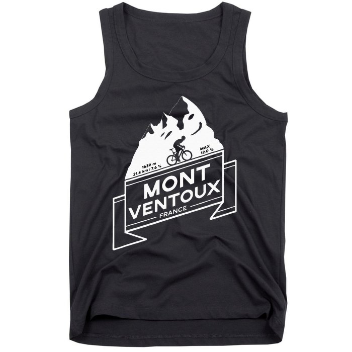 Mont Ventoux Road Cycling Climb Tank Top