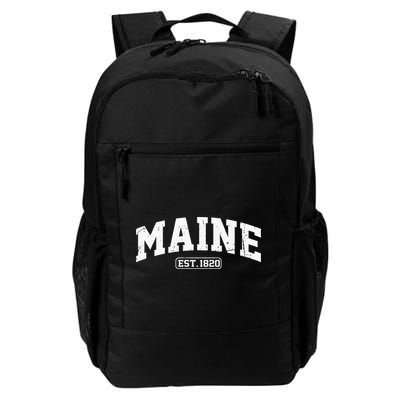 Maine Vintage State Athletic Style Swea Backpack
