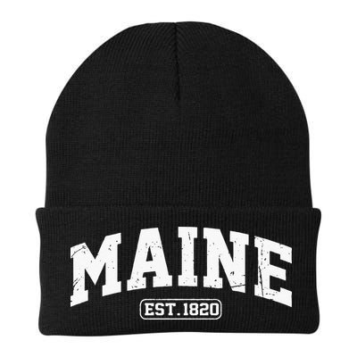 Maine Vintage State Athletic Style Swea Beanie