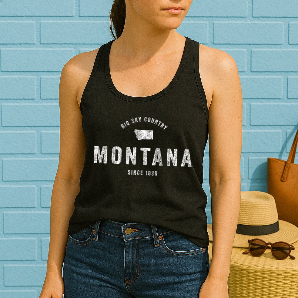 Montana Vintage Sports Womens Tank Top