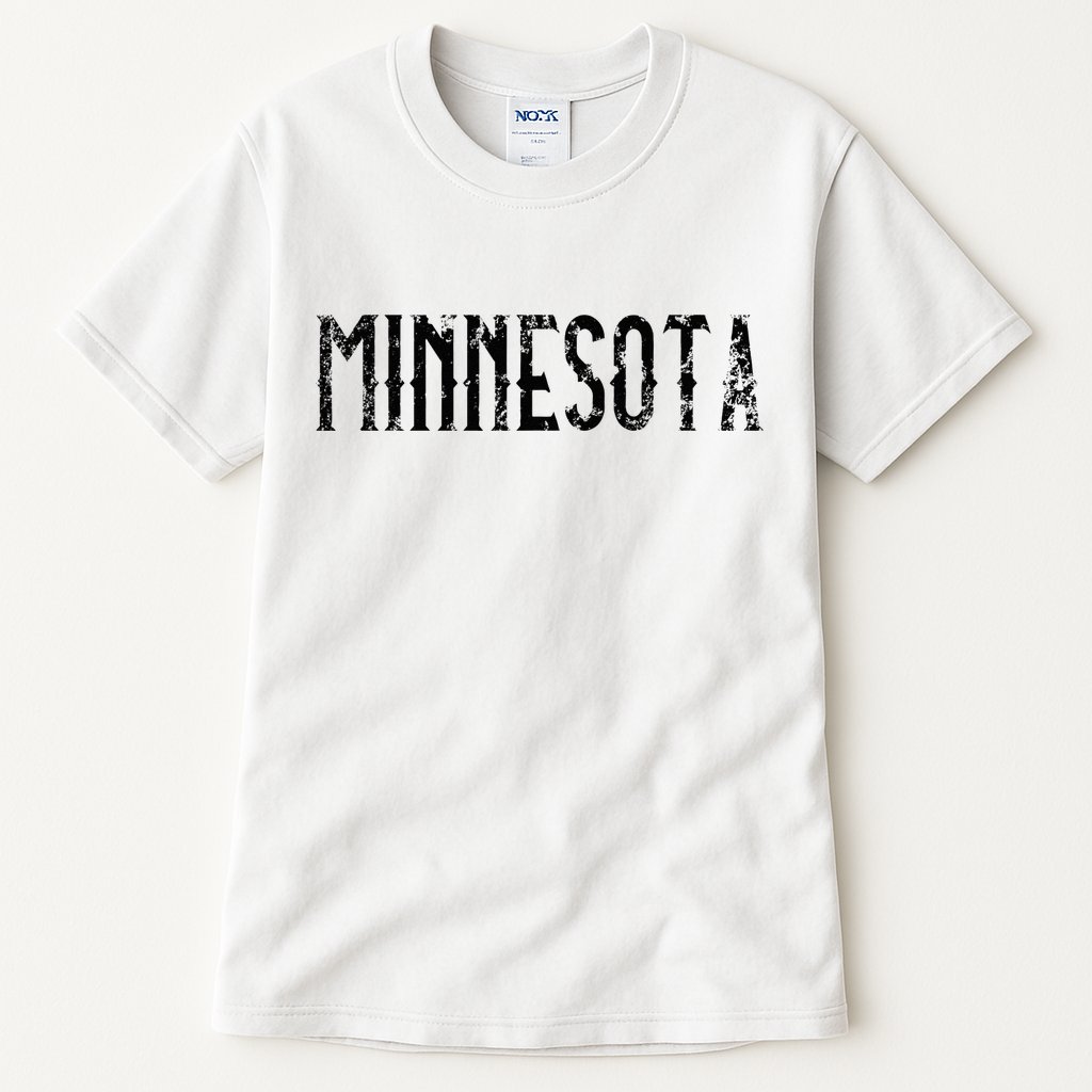 Minnesota Vintage Script MN Tall T-Shirt