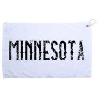 Minnesota Vintage Script MN Grommeted Golf Towel