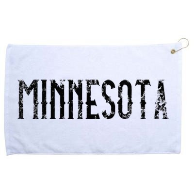 Minnesota Vintage Script MN Grommeted Golf Towel