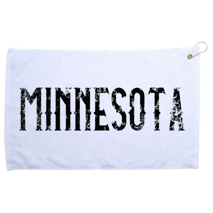 Minnesota Vintage Script MN Grommeted Golf Towel