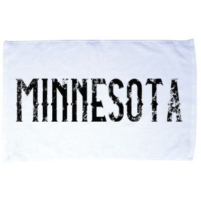 Minnesota Vintage Script MN Microfiber Hand Towel